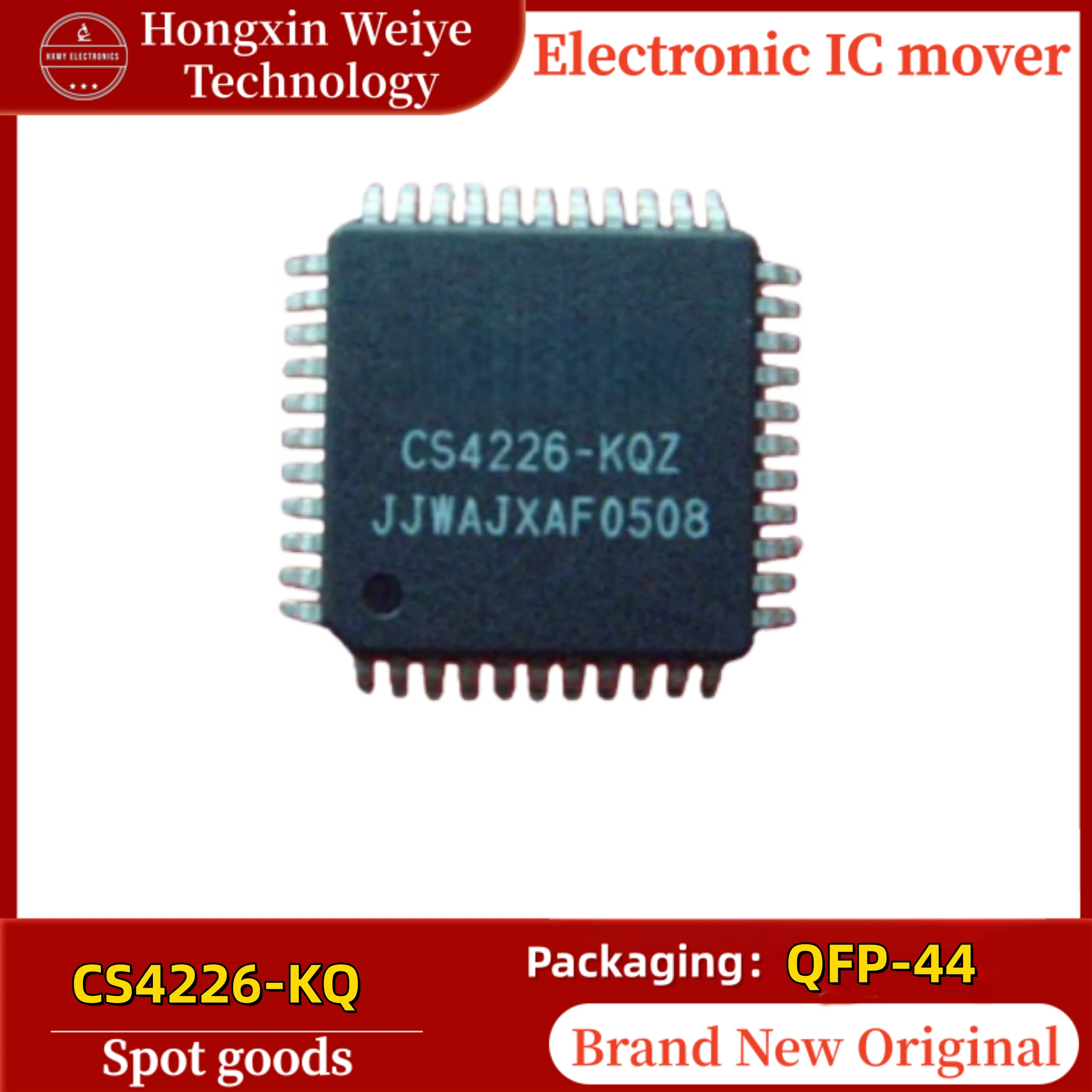 2/20 PCS CS4226-KQ QFP-44 4227-KQ Surface Mount Audio Interface IC Chip Brand New In Stock fast shipping