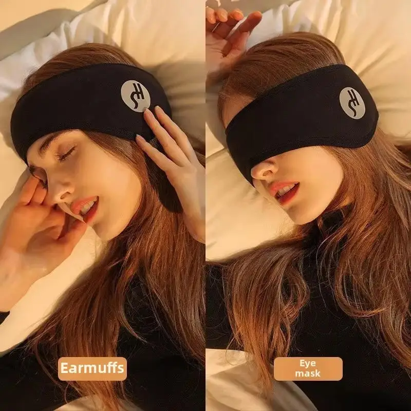 2 in 1 Tappi per le orecchie per il sonno con riduzione del rumore Uomo Donna Inverno Ciclismo Cuffie per le orecchie Viaggio Pisolino Pausa pranzo Cuffie per l'isolamento acustico