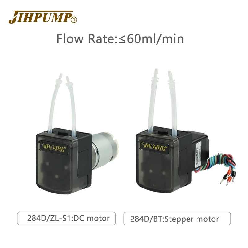 

XINGZIMED 284D Peristaltic Pump 24V Stepper Motor Easy Load Low Flow for Medical Analytical Instrument Wastewater Treatment