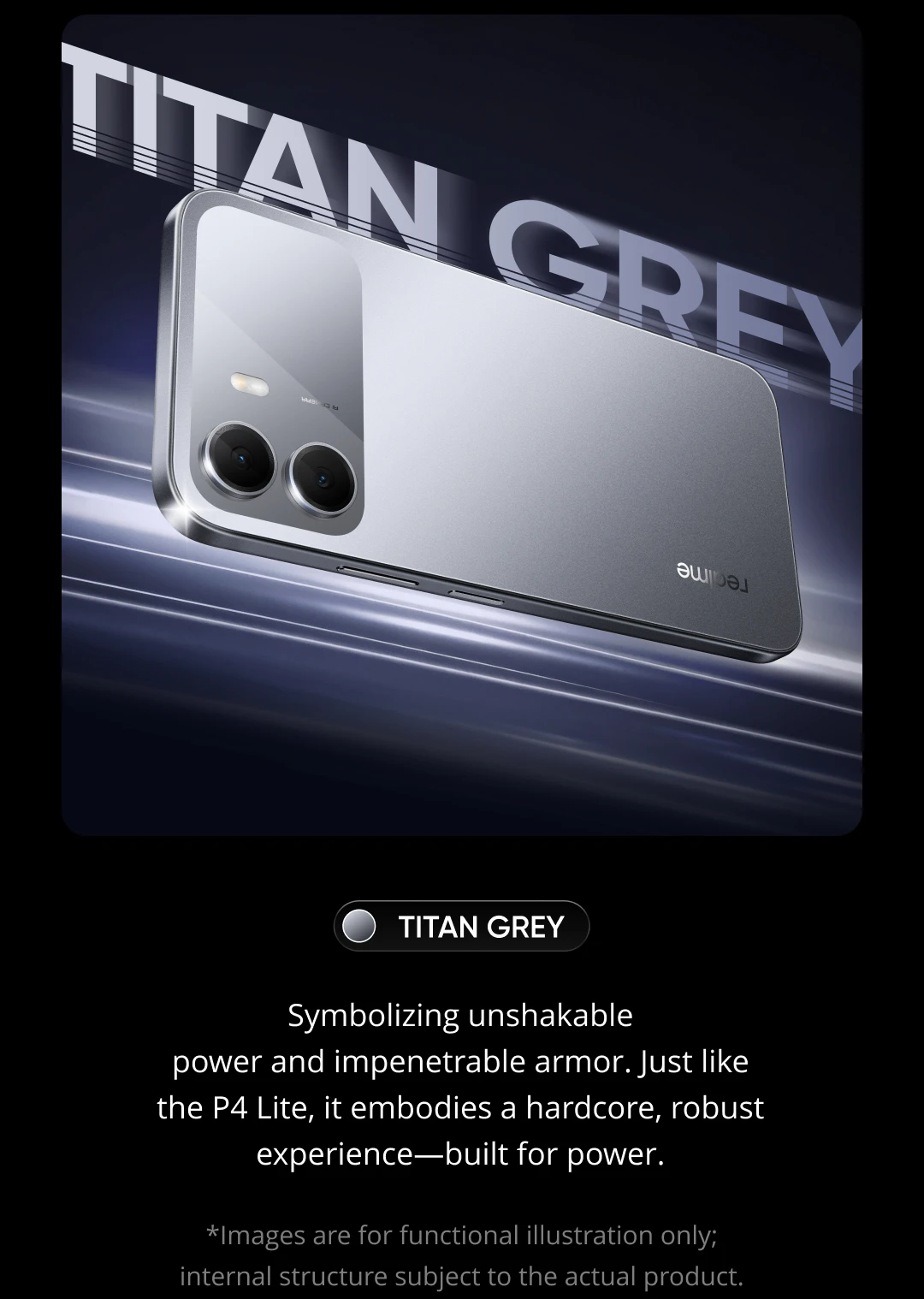 [New Launch] realme P4 Lite Smartphone 6.8" 120Hz Display Octa-Core Chipset 7000mAh Titan Battery 15W Charge 8MP Camera IP64
