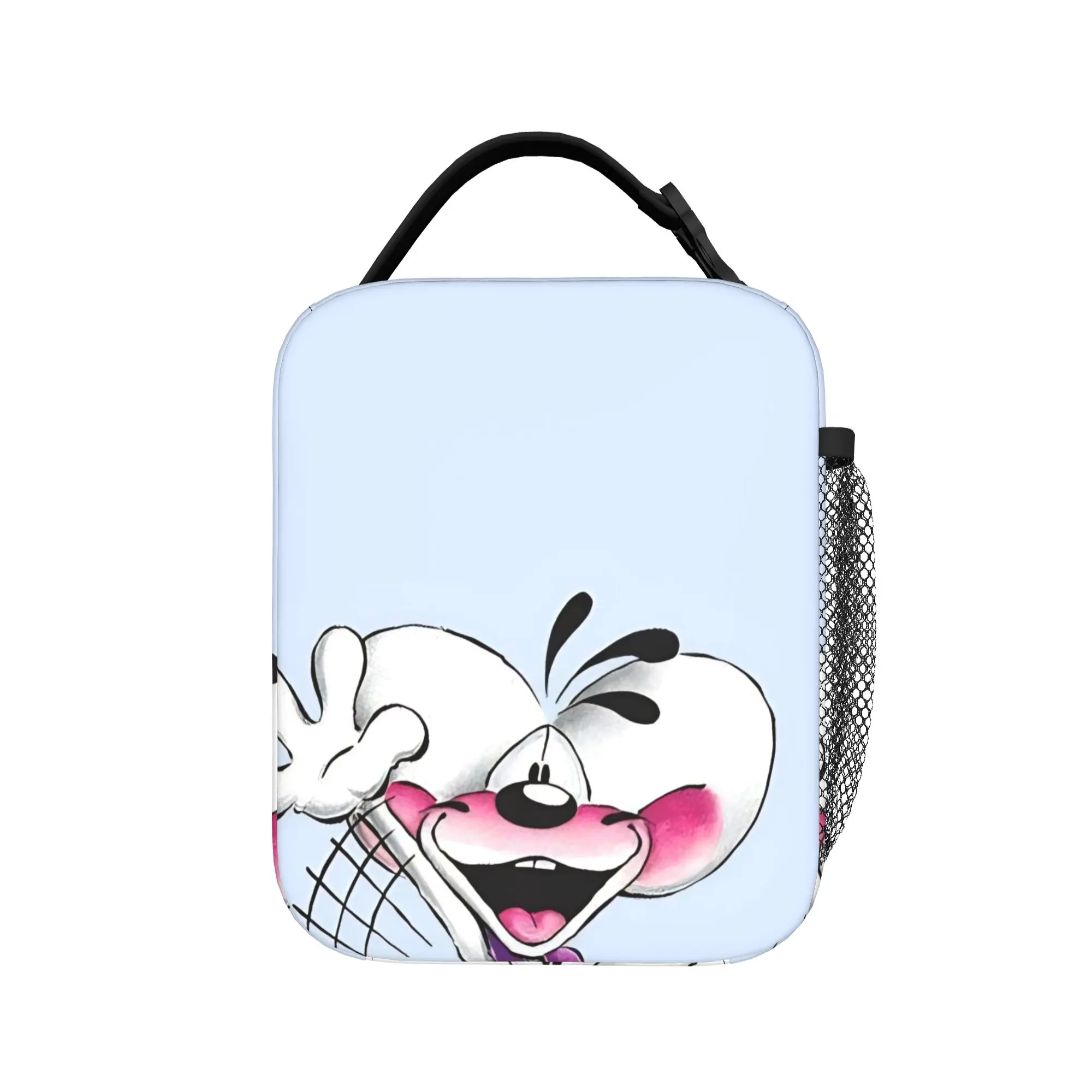 Cute Cartoon D-Diddl Mouse Thermal Insulated Lunch Bag for Travel  Portable Food Bag Container Thermal Cooler Lunch Boxes