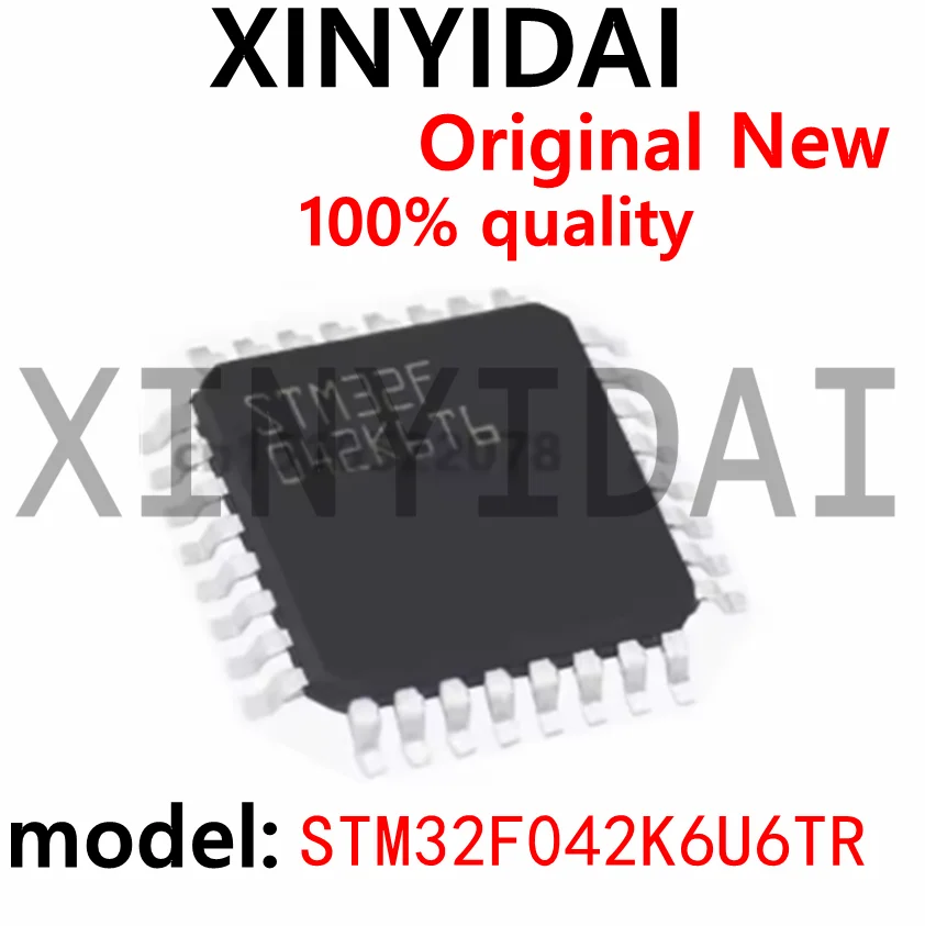 

2-10 PCS/LOT STM32F042K6U6TR STM32F042K6U6 Screen printing F042K66 package QFN32 microcontroller chip brand new original