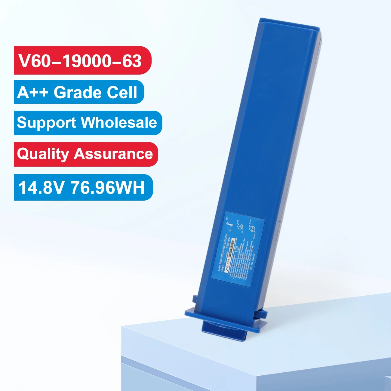 V60-19000-63 Rechargeable Li-ion Battery for Flight 60 Main Ventilator 14.8V 5200mAh/76.96WH