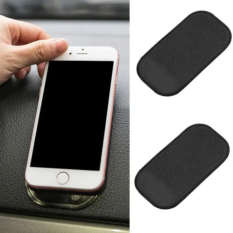 Car Dashboard Anti Slip Sticky Mat Non-Slip Holder Phone Sunglasses Perfume Auto Non-Slip Sticky Gel Pad for GPS Holder