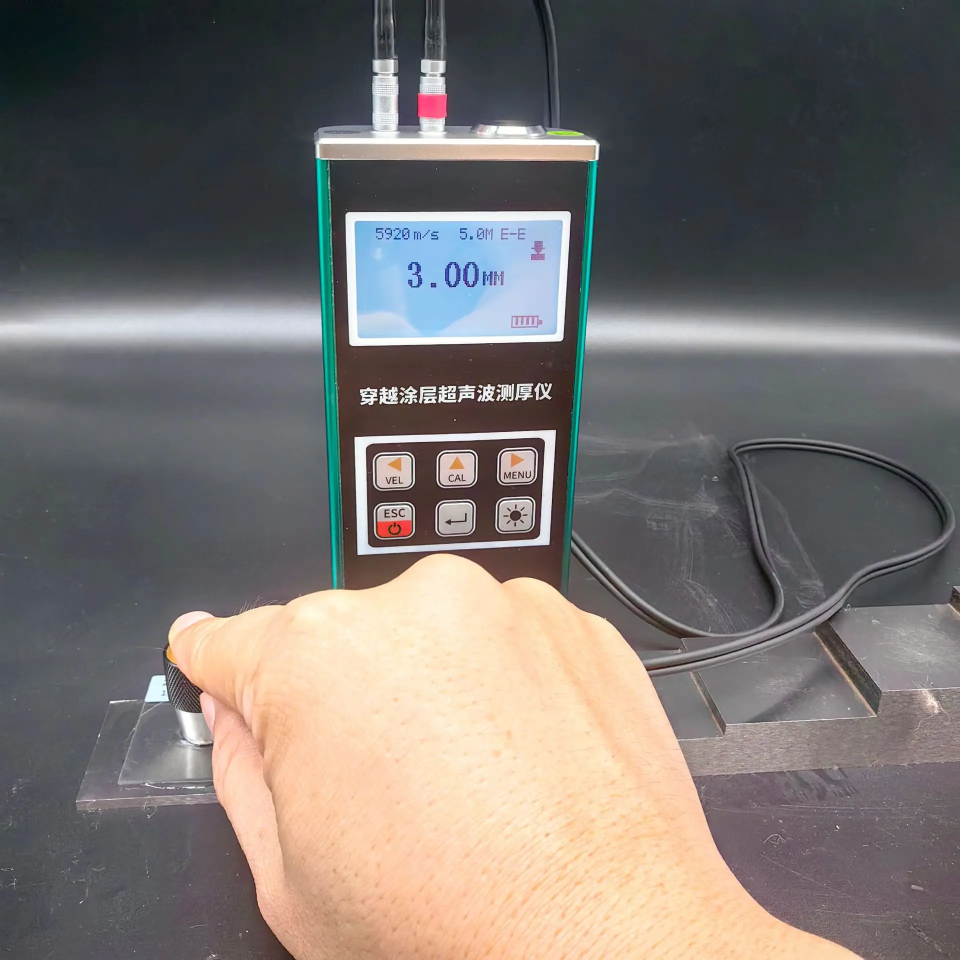 Through Coating Ultrasonic Thickness Gauge YTU140 High Precision Penetrating Paint Steel Plate Steel Pipe Wall Thickness Gauge