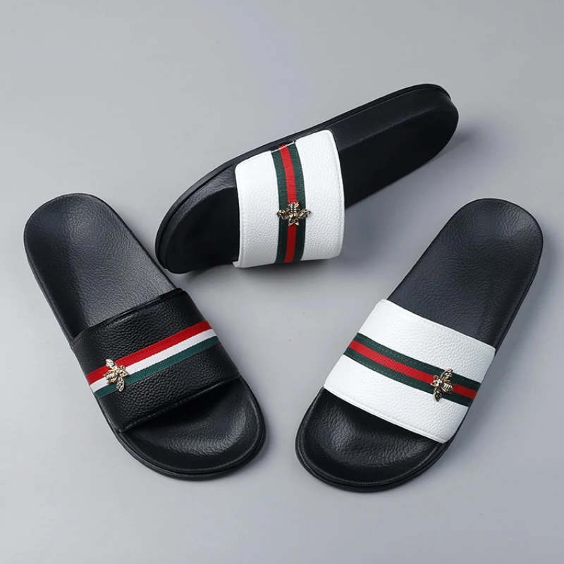 

Летняя мужская обувь, спортивные повседневные тапочки, обувь из ЭВА для дома и улицы, нескользящие мужские пляжные сандалии для сада, размер 40-45