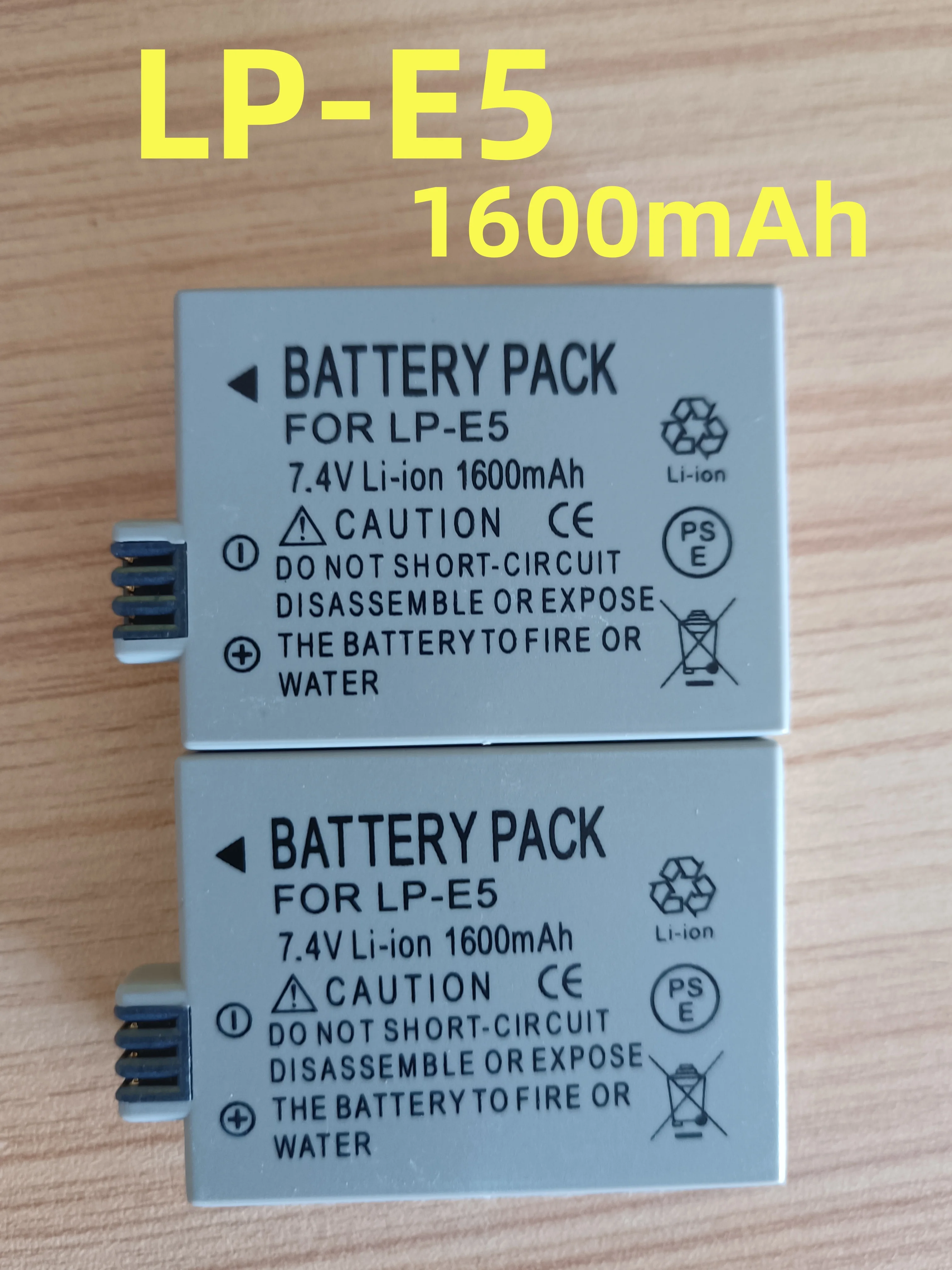 1600Mah LP-E5 Lp E5… - image