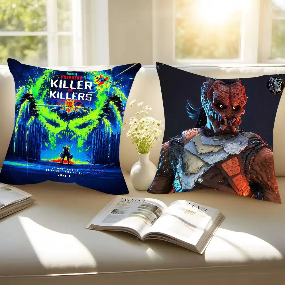 غطاء وسادة من فيلم P-Predator Badlands غطاء وسادة قابل للإزالة وقابل للغسل - كتان ناعم لجميع المواسم