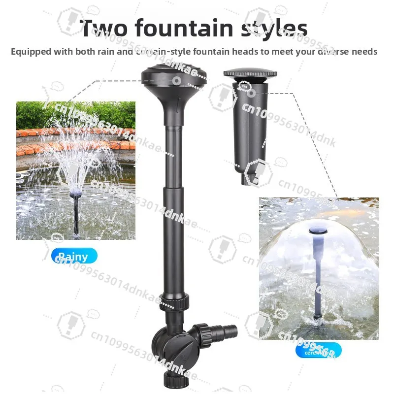 Large Flow Fountain Pump Submersible Pump Pumping Water Circulation Filter CUF-3800,5800