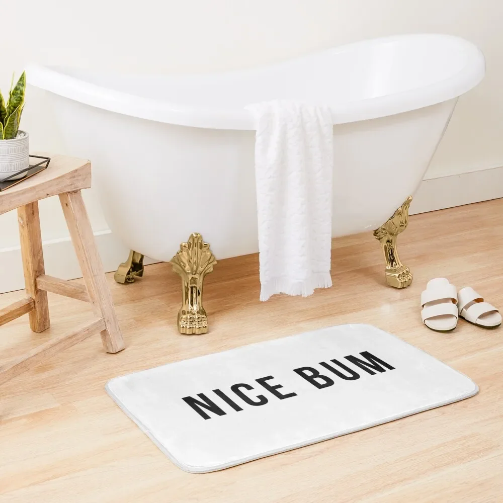 

Nice Bum Bath Mat Rooms Bathtub Anti Slip Bathroom Absorbent Quick Dry Carpets For Bathroom Mat