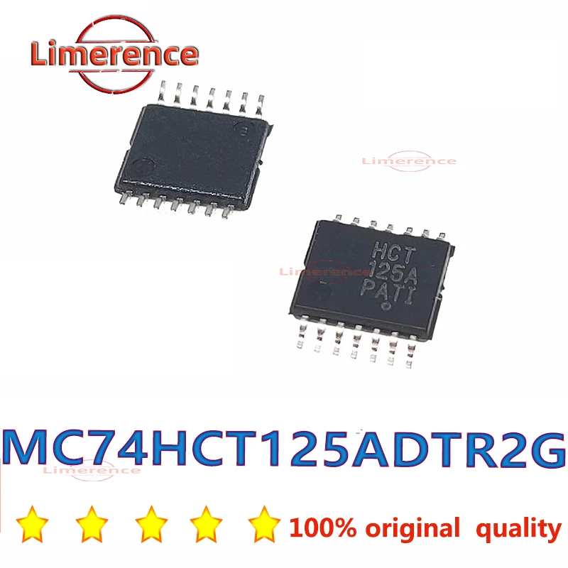 (5piece)100% New MC74HCT125ADTR2G HCT125A TSSOP-14 Chipset