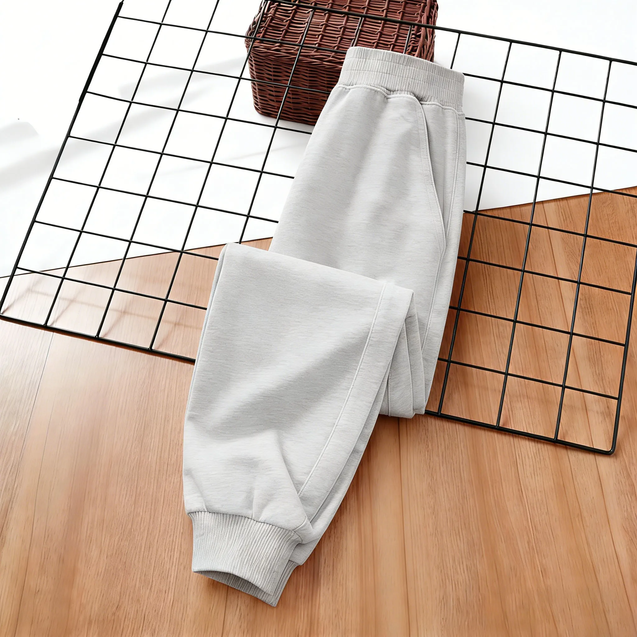 Einfarbige Kinderhosen Bequeme Lange Hosen Herbst-Winter-Kleidung Geschenk Grafische Hosen für Jungen und Mädchen – Detail 5