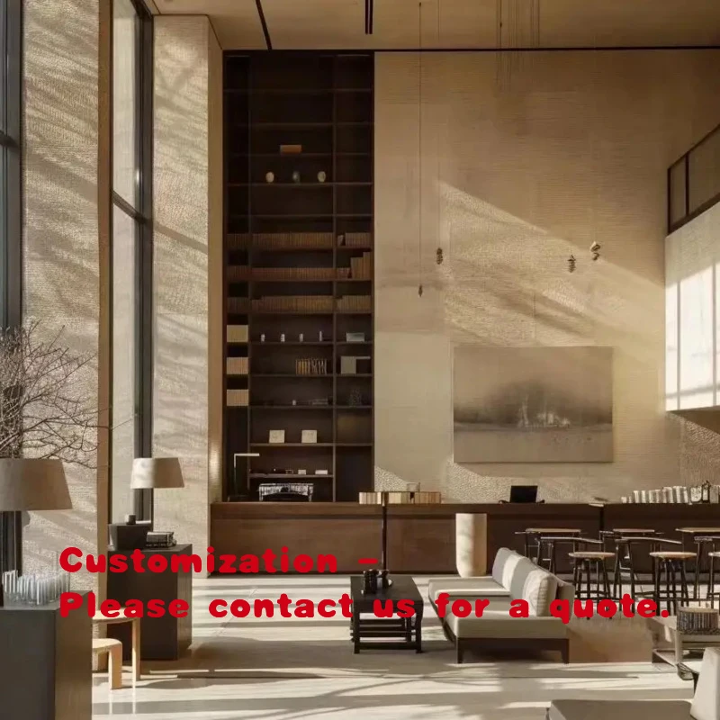 

custom.Customized Modern Design Commercial Hotel Wine Cabinet Wooden Glass Display with Lighting Furniture Rack Panel Style