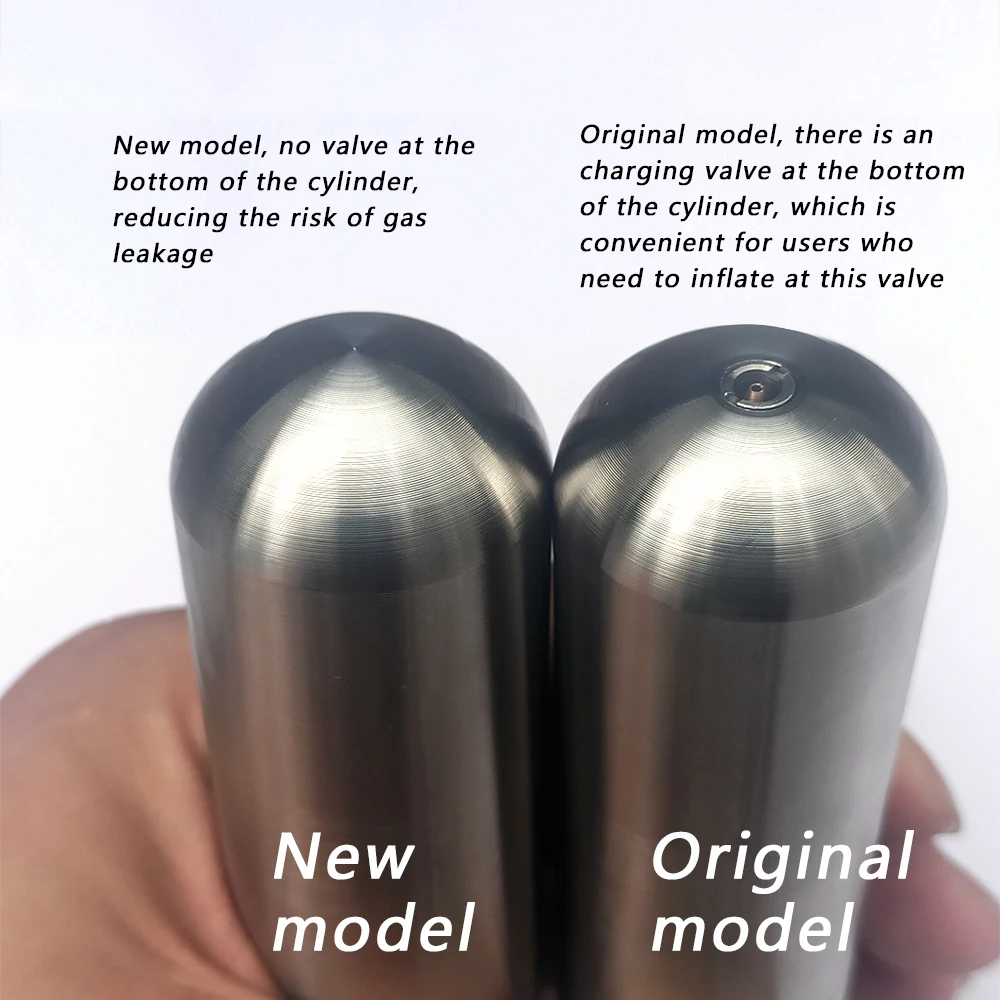 8 g/12 g/16 g nachfüllbares CO2-Patronen-Set für Fahrradreifen, Soda-Maker, tragbarer CO2-Zylinder-Ladegerät-Adapter mit Sicherheitsventil – Detail 1