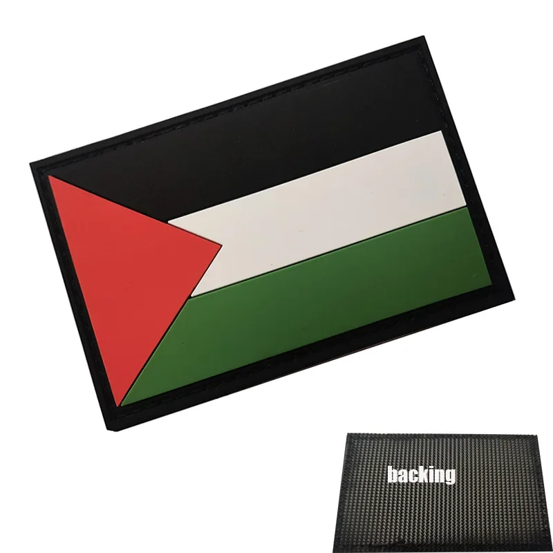 Palestine flag Patches Armband Embroidered Patch Hook & Loop Iron On Embroidery Badge Military Stripe