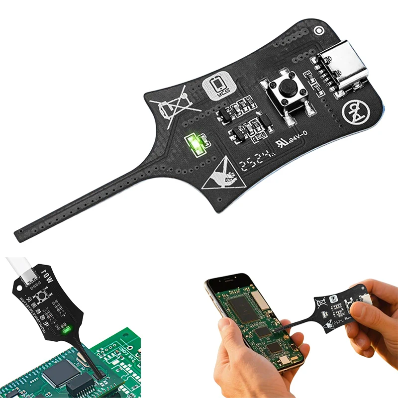 Capacitor Inductance Tester Battery Induction Board Maintenance Tool C-type Rapid Fault Diagnosis Tool Mobile Phone Repair Tool