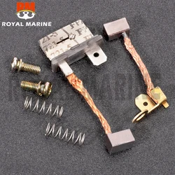 Jeu de brosses pour moteur hors-bord Yamaha, pièces de moteur de bateau, 2T, 4T, Liqu90HP, 6H1-43891-00, 6H1-43892-00, 6H1-43891, 6H1-43892