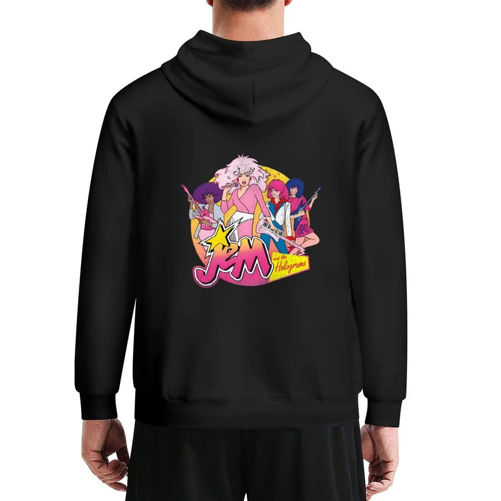 

Jem and the holograms Hoodie men's sweat-shirt set men's coat clothes for men winter clothes new in hoodies & sweat-shirt