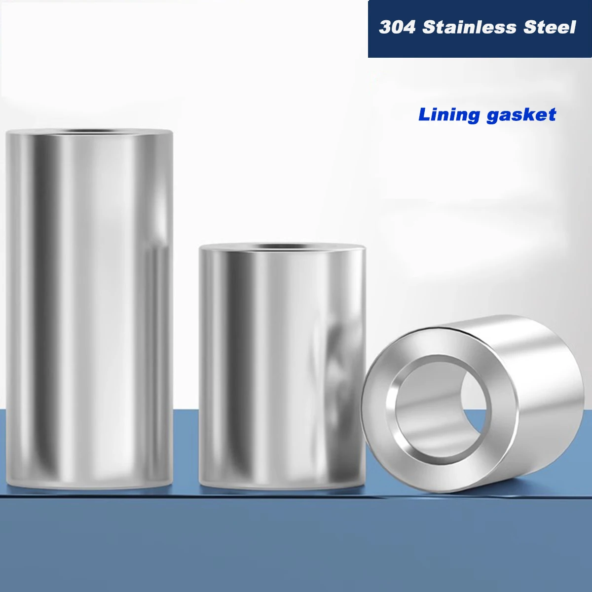 

304 Stainless Steel Unthreaded Standoff Spacer Bushing Washer Round Hollow Gasket Sleeve Length 2 3 4 5 6 ~ 40mm M6 M8