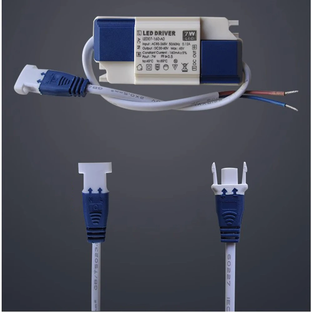 AC85-265V LED Driver Power Supply 20W 30W 36W 40W 50W Lamp Light Transformer DC24-42V 500mA 600mA 700mA  900mA 1050mA 1200mA