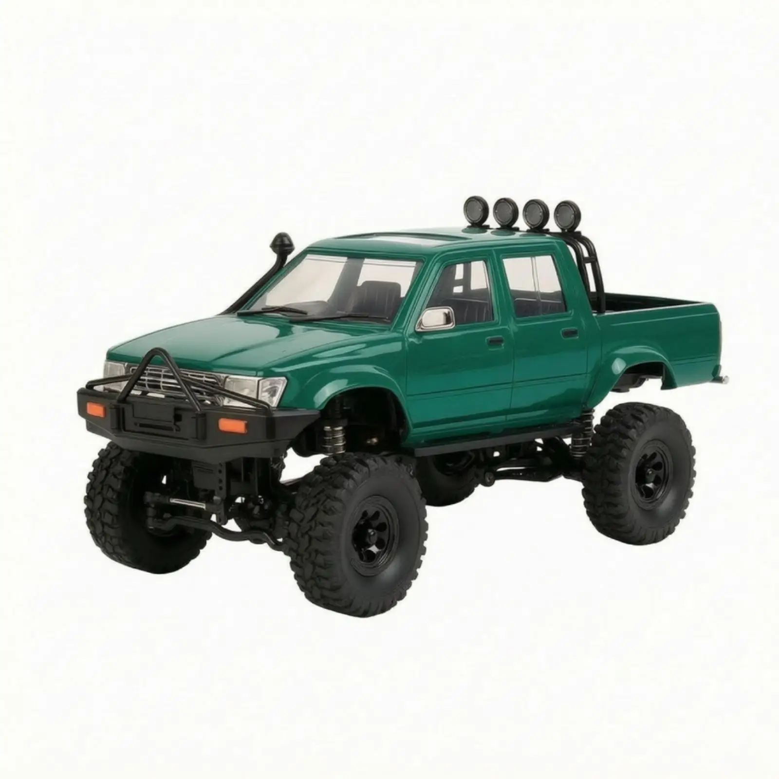 RC Pickup Truck 4WD RC Crawler 1:16 Scale Remote Control Truck for Hobbyists, Kids, Outdoor, Backyard