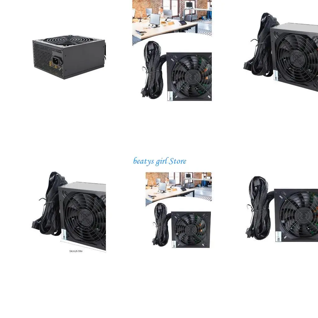 

C7AB Rate ATX550W Power Supply Unit with Active PFC and Low Resistance Capacitors