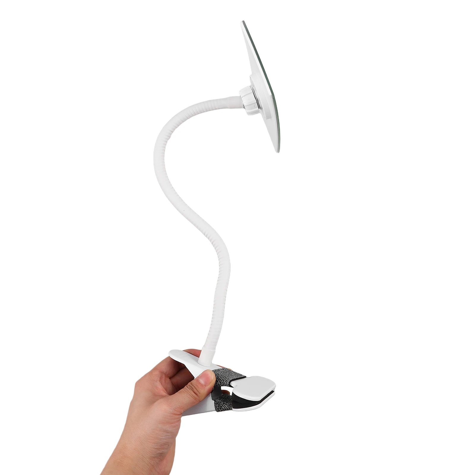 데스크탑 미러 안티피핑 조절 가능한 각도 HD 반사 개인 메이크업 미러 사무실 책상 작업 공간 프라이버시용