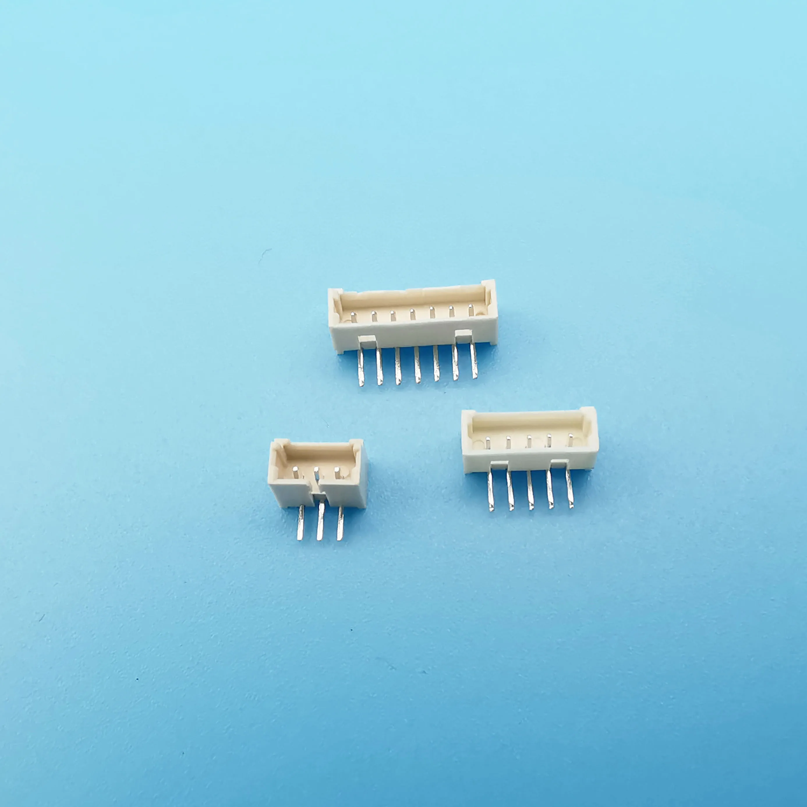 50 Stuks ZH 1.5mm Pin Header Connector Set – 2 Tot 10 Pins, Micro JST ZH1.5 Man/Vrouw, Rood