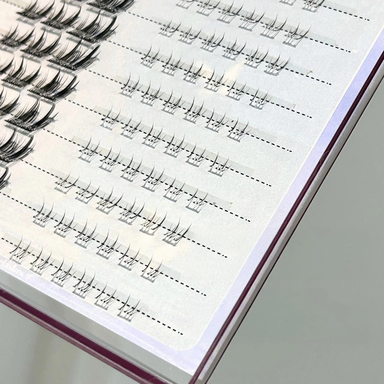 10 linhas y2k raposas cílios postiços estilo cômico misturado natural cílios inferiores sem necessidade de cola para trabalho, festas de aniversário e viagens