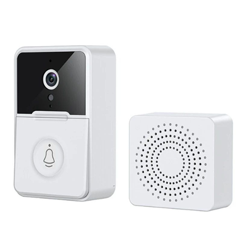 Video Doorbell X3 Pro Doorbell Visual Remote Control Doorbell Wifi Wireless Variable Sound Punch Free Two-Way Intercom Camera