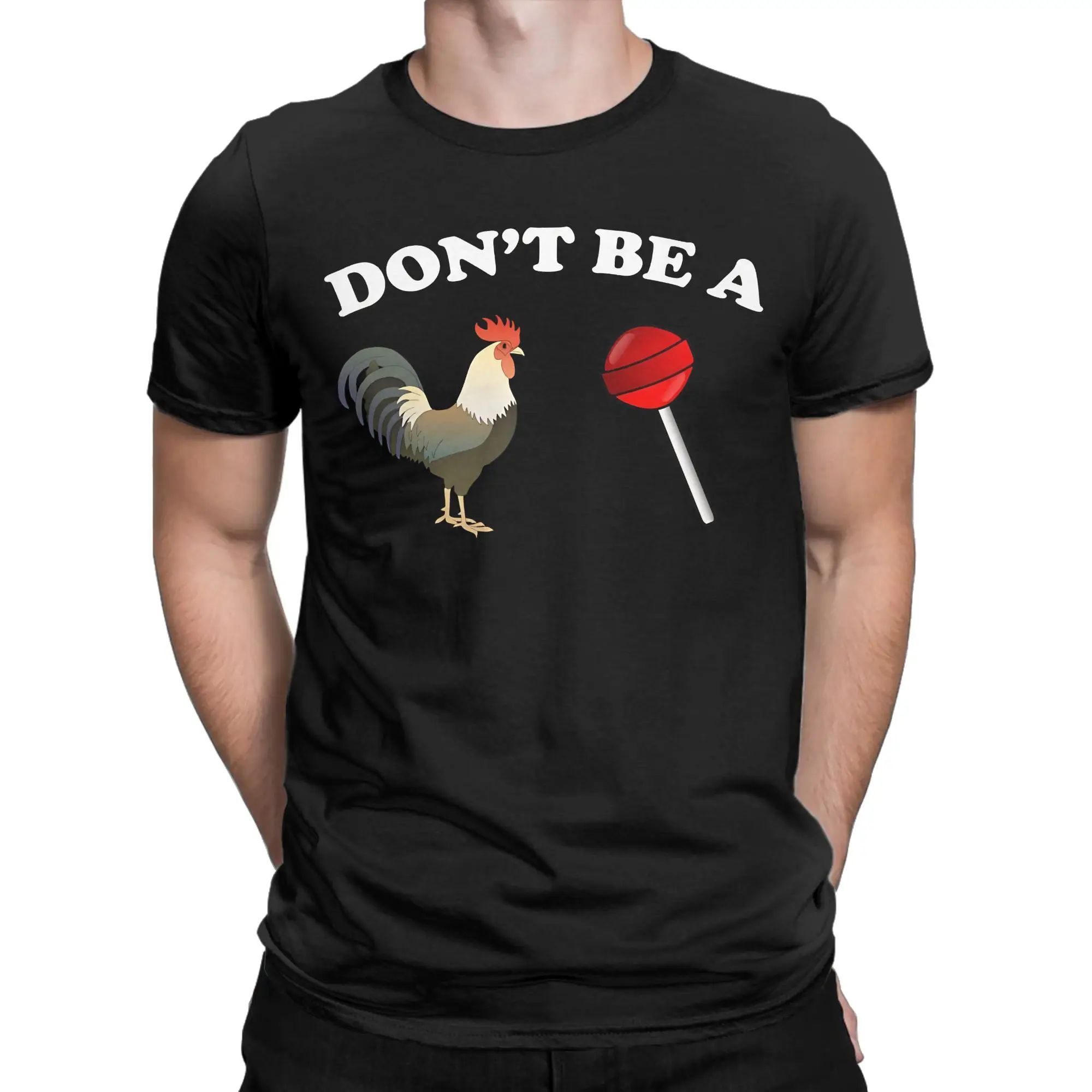 Don'T Be A Cock Sucker T-Shirt Summer  Harajuku T Shirts Adult Cotton O Neck Oversize Clothing Short Sleeves Streetwear Tshirt
