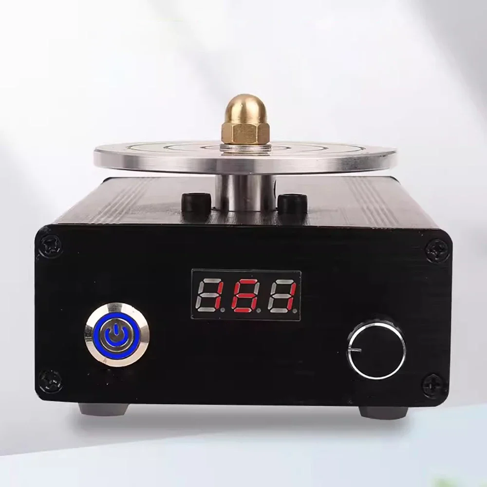 

AC 220V Electric Knife Sharpener Carving Knife Quick Sharpening Machine Diameter 70MM DIY Mini Table Grinder Speed 0-3000RPM