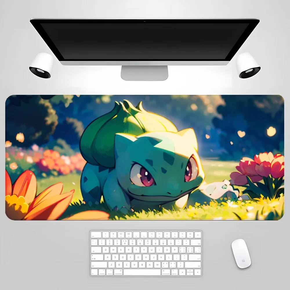 Pokemon Mouse Pad Gamer Pc Gaming Accessories Rubber Mat XXL Deskmat Mats Keyboard Cabinet Mause Laptops