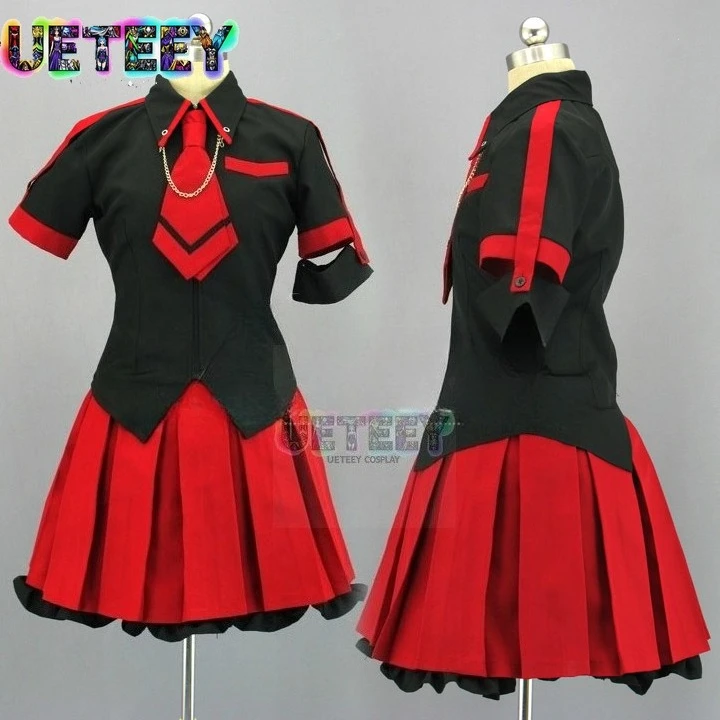 UETEEY COS BLOOD-C Saya Kisaragi disfraz de Cosplay conjunto de Halloween tamaño personalizado