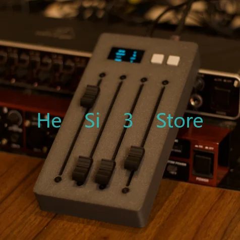 4-Track Electric Fader Mixer MIDI Controller Mixing Volume Automation CC Expression Envelope
