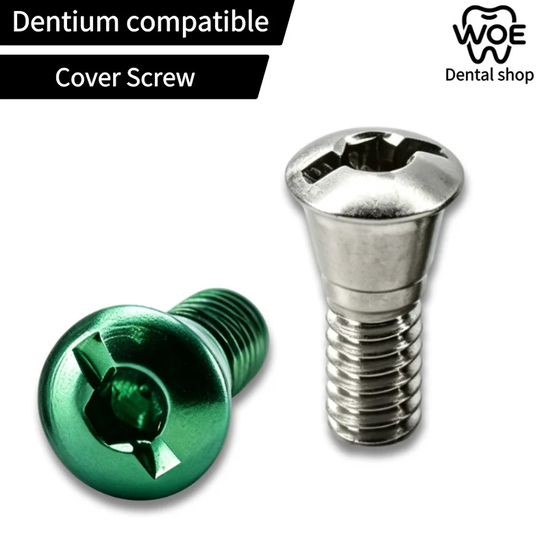 Compatible with Dentium Cover Screws, Closed Screws, Dental Consumables for Planting Oral Care Accessories.