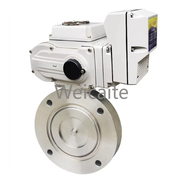 

Stainless Steel 304 Electric Vacuum Butterfly Valve: