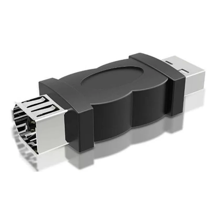 USB To 1394 6P Connector USB To Firewire 6 Pin USB Male To 1394 Converter Multi-Function Portable Convenient 2PCS