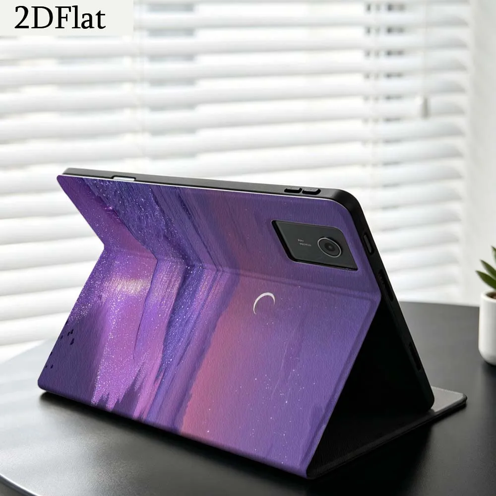 Starry Crescent Beach Light For Lenovo Xiaoxin Pad Pro Tab K11 K10 Y900 3rd Y700 P11 P12 11.5 12.7 8.8 Inch Tablet Case Gift