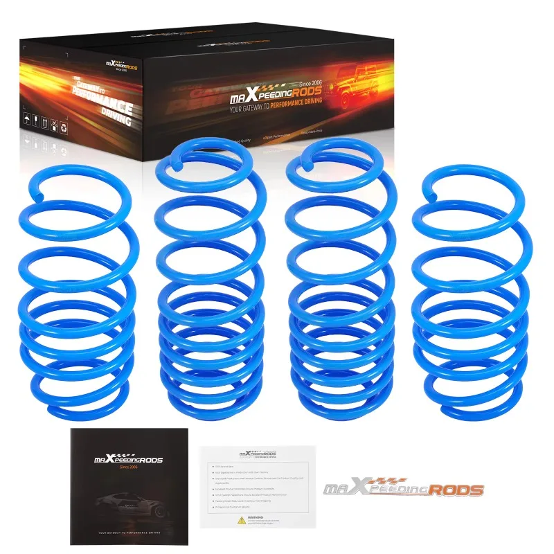 Blue Color SAE9254 Alloy Steel Coil Spring Lift Lowering Springs for  Ford Fiesta VI CB1 CCN 2008-2018