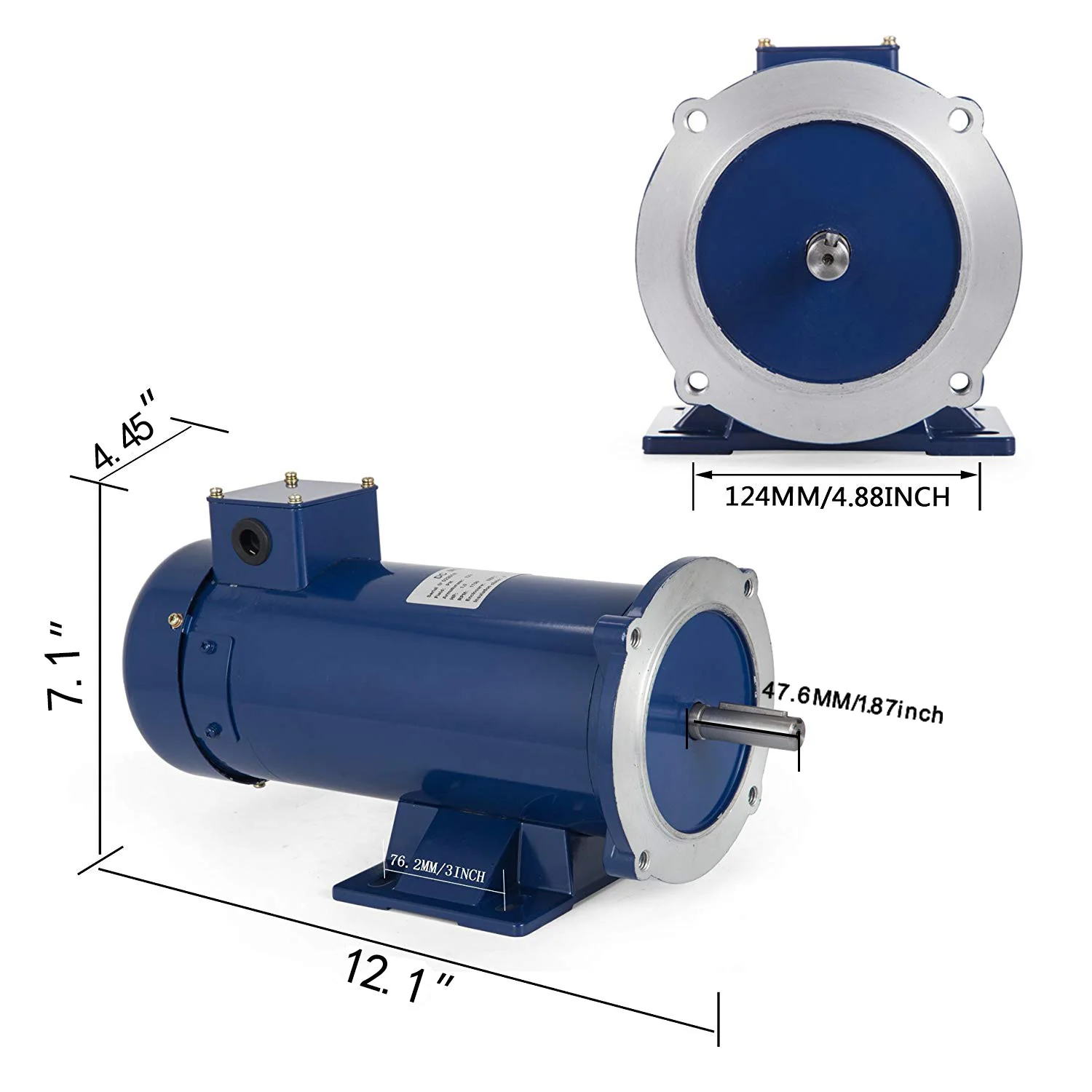 CE approved permanent magnet 1 - 12v electric dc motor carbon brush