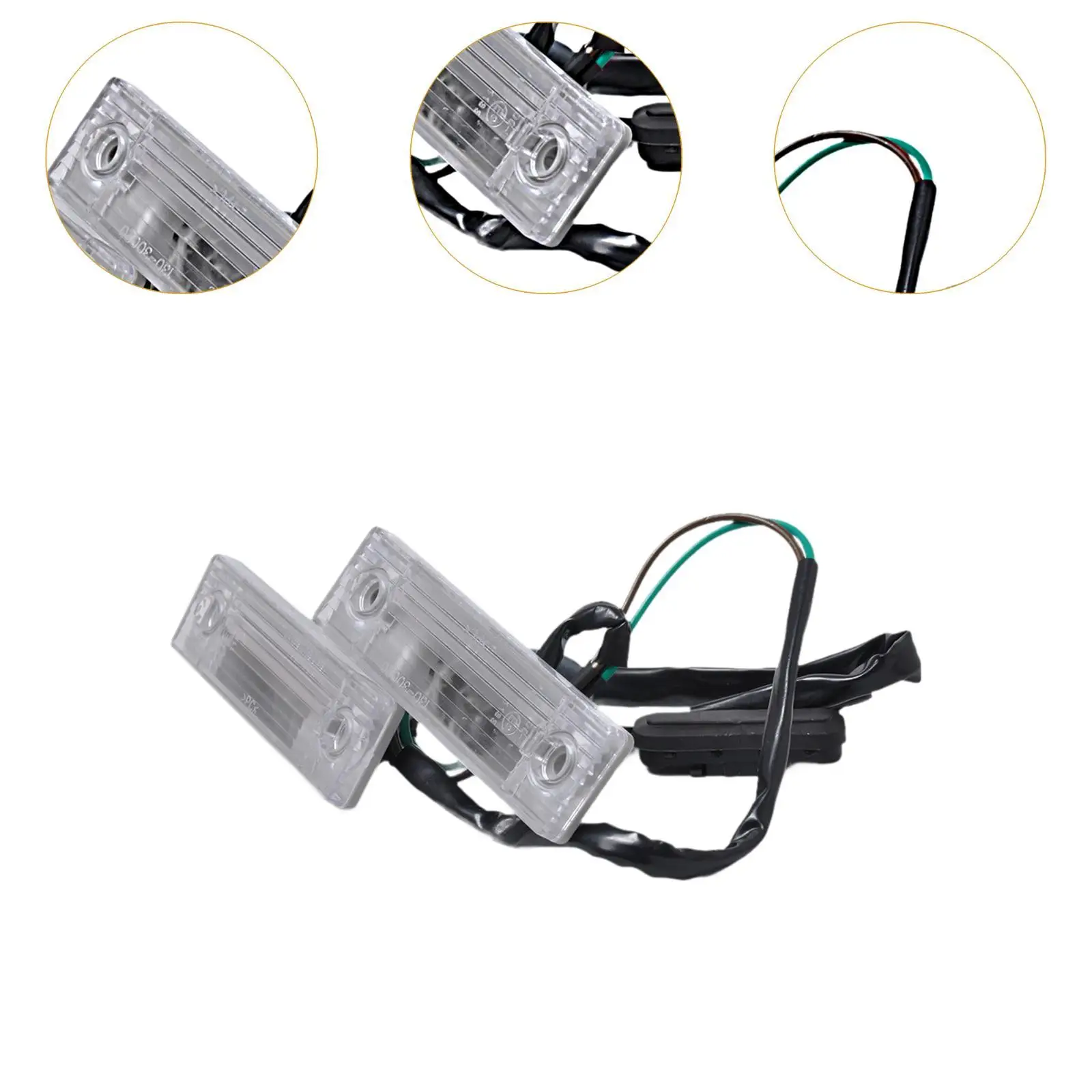 Professional Rear Trunk Release Handle 95961097 ABS Spare Part with Licence Plate Lamp for Chevrolet Orlando 2012-2014
