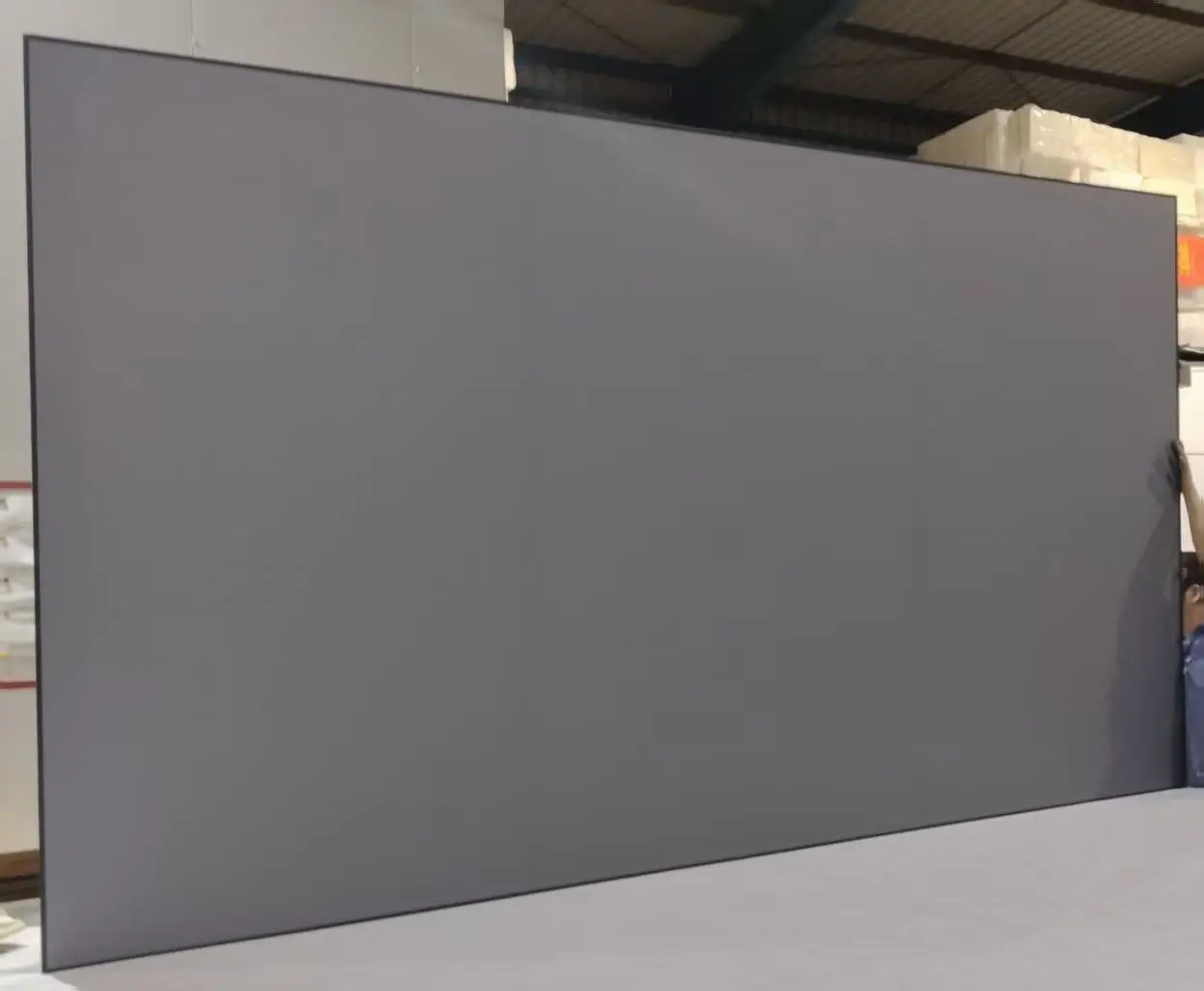 NEW 150 Inch ALR Grey Crystal Projection Screen with Fixed Frame 16:9 4K Home Theater Alr Screen for UST& Long Throw Projector