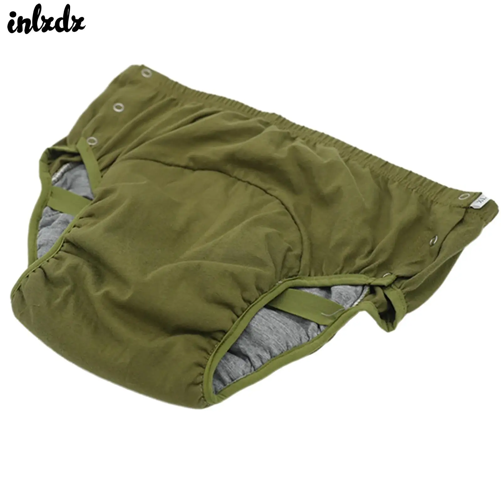 

Многоразовые хлопковые трусы-подгузники для взрослых (мужчин и женщин) с эластичным поясом, дышащие, моющиеся, с защитой от протеканий