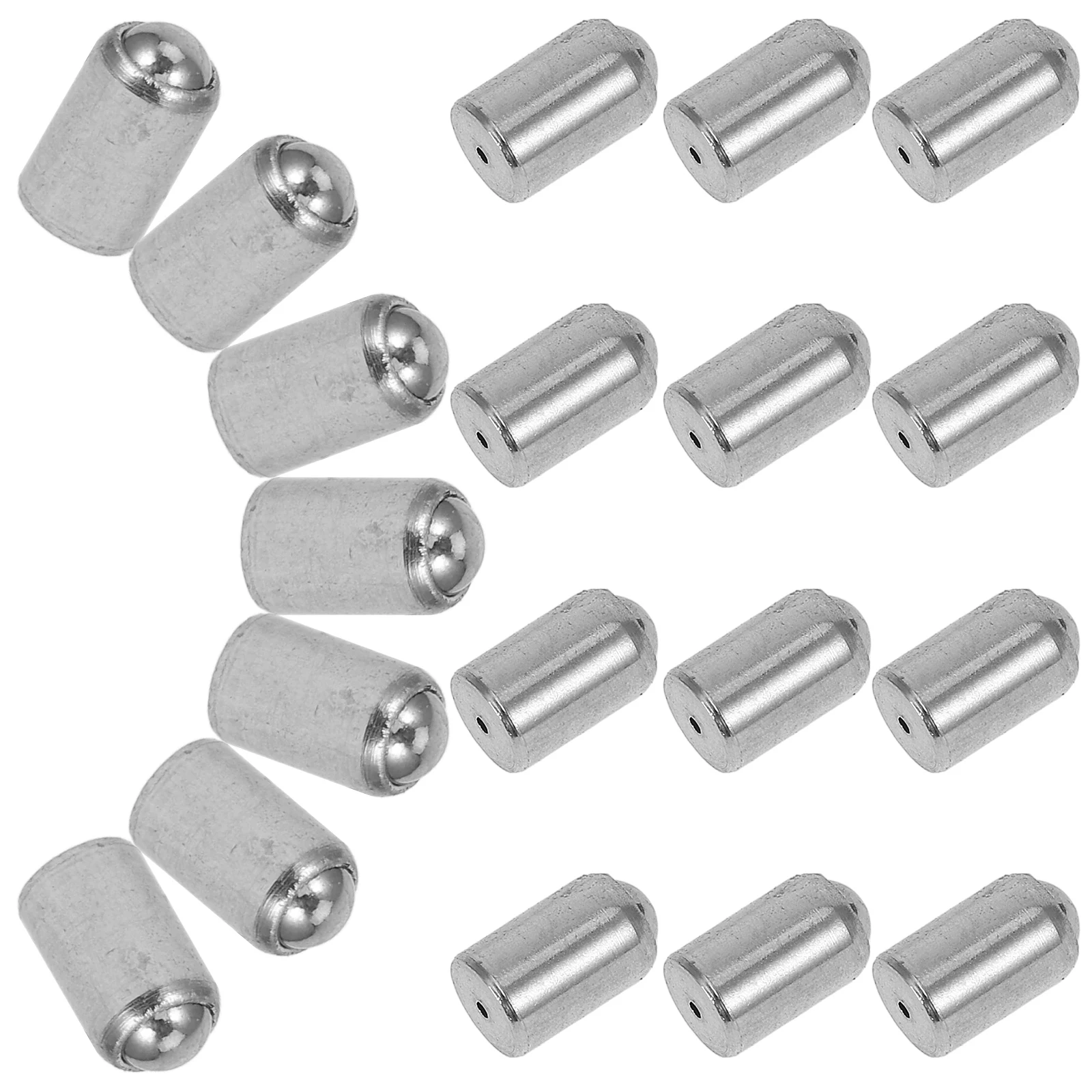 

20Pcs Stainless Steel Positioning Ball Plunger Beads Spring Smooth Door Catch Hardware for Cabinet Closet Shower Door Latch