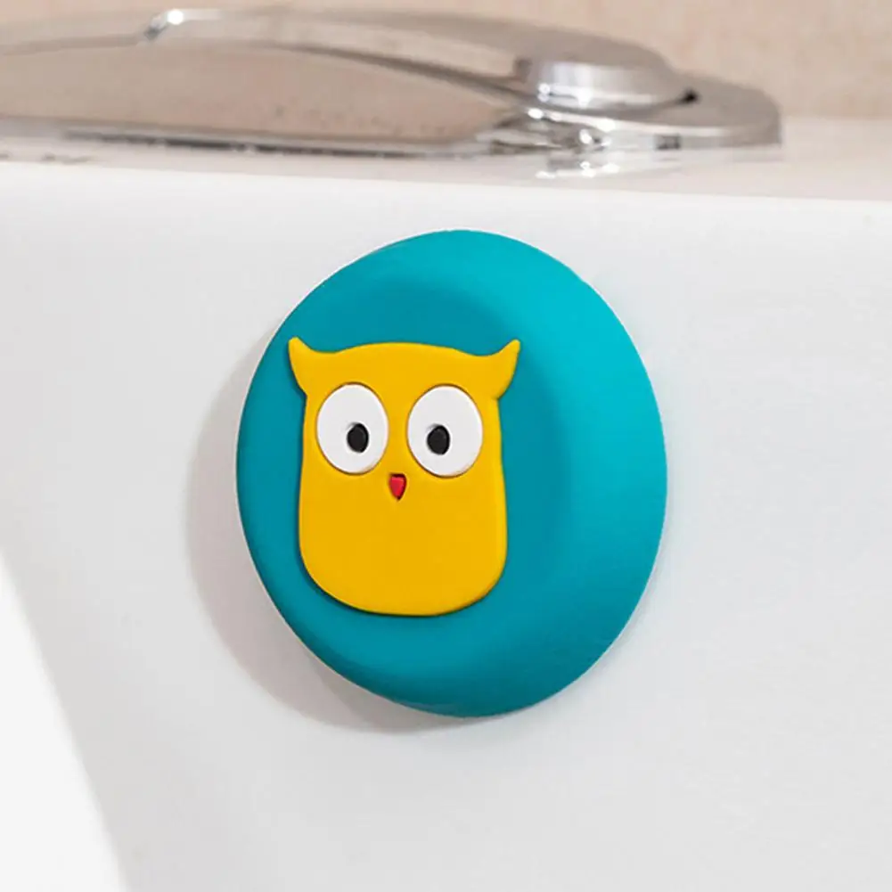 Square Anti-collision Pad Silicone Door Bumper Cartoon Door Stopper Wall Protector Self Adhesive Shock Absorbent Bumper Guard
