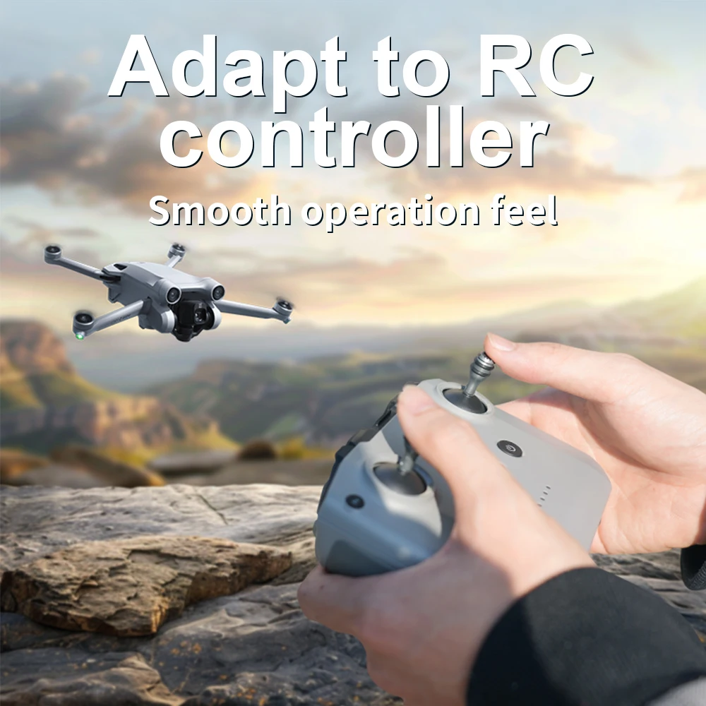 Joystick Remoto per DJI Flip/Mavic 3 Pro/Neo2/Neo/Mini 5 Pro/4 Pro/Air 2S RC-N3/RC 2/RC Controller, Accessorio Drone con Levetta a Pollice
