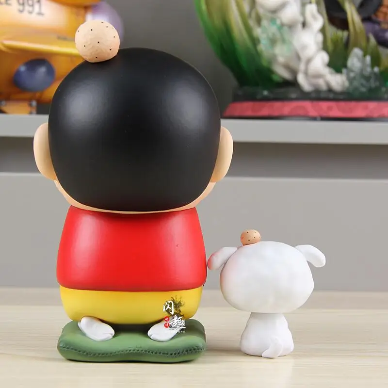 13-17cm kredka Shin-Chan Noob seria kara klęczać Xiaoxin rysunek Gk modne zabawki Q wersja lalki Anime ozdoby prezent