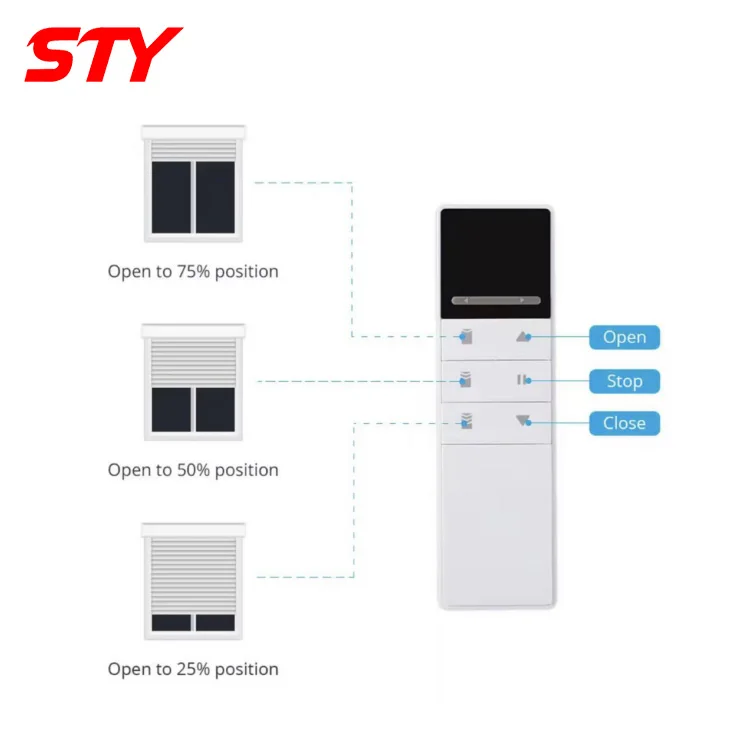 

Приложение Tuya Wi-Fi с дистанционным управлением, моторизованные рулонные жалюзи, жалюзи, трубчатый двигатель, 25 мм, трубчатый двигатель, открывалка для штор