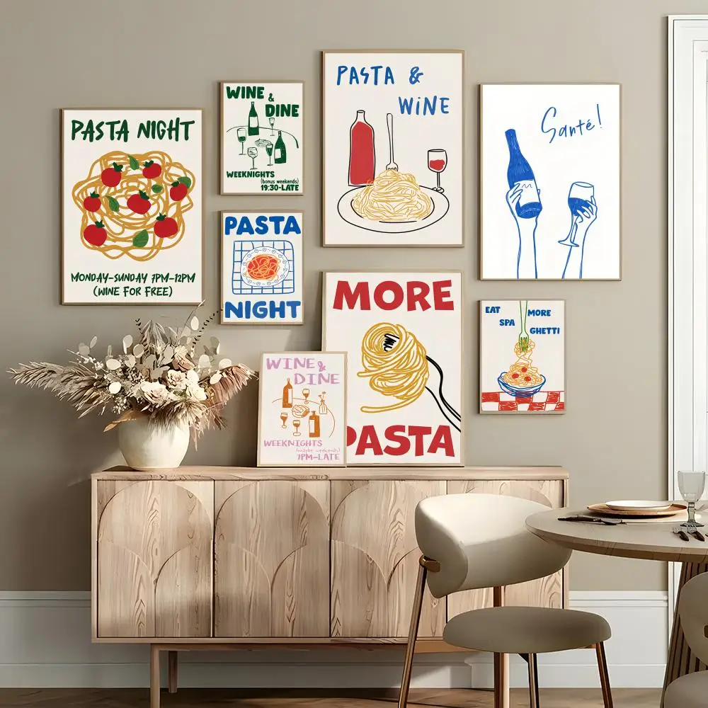 Trendy Wine Cheers Print Posters Retro HD Vintage Wall Art Poster | Waterproof Durable Home Decor
